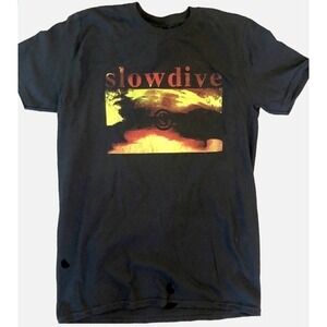 Slowdive Rock Music Fan Graphic Retro Indie Style Outfit Unisex T-Shirt